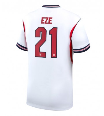 England Eberechi Eze #21 Replika Hemmatröja VM 2026 Kortärmad